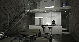 客廳裝修3Ｄ模型素材