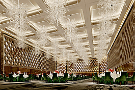 華麗酒店大廳