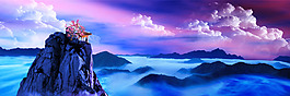 高空風(fēng)景畫(huà)