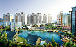 城市水景