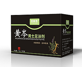 男士足浴粉包裝設計