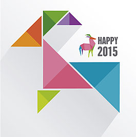 2015新年創(chuàng)意背景圖設(shè)計(jì)