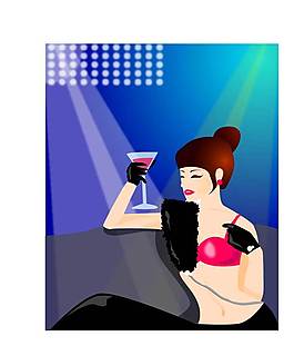 酒會女孩