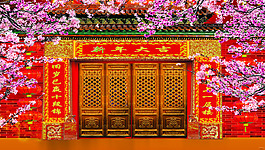 春暖花開(kāi)背景圖