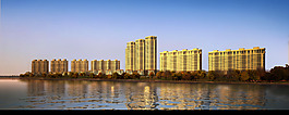 海邊建筑大樓