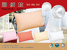 家紡枕頭羽絨枕