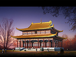 中式廟宇建筑