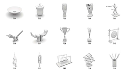 家居設(shè)計(jì)3D模型素材
