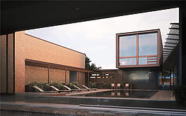 建筑設(shè)計(jì)3D模型素材