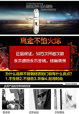 门锁详情页