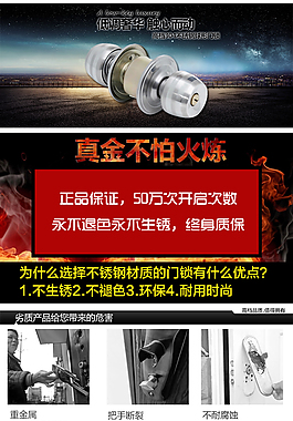 门锁详情页