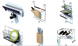 家具素材3D模型素材