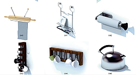 水壺裝飾素材3D模型素材