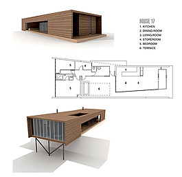 倉庫3D模型素材