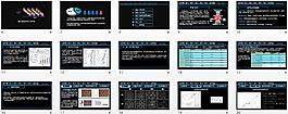 科技風格觸點動畫報告答辯PPT