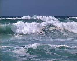 海浪實拍視頻素材