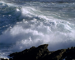 浪花視頻素材