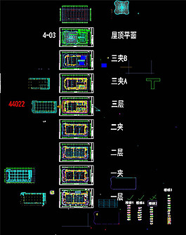 樓層CAD圖紙