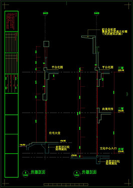 城市結(jié)構(gòu)CAD圖紙