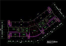 城市平面設(shè)計CAD圖紙