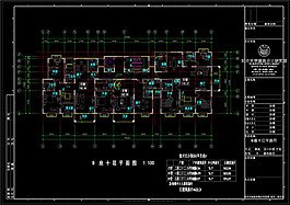 平面建筑設計CAD圖紙