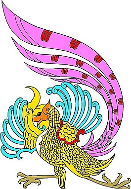 中国吉祥图案凤凰