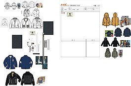 服装模板