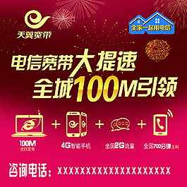 天翼寬帶大提速圖片