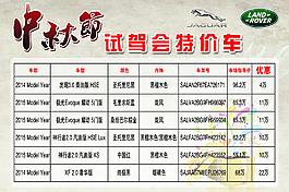 路虎试驾会特价车