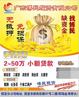 銀行投資海報報紙