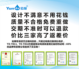 證書海報(bào)
