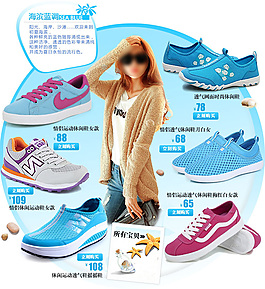 店鋪寶貝詳情關(guān)聯(lián)圖片PSD源文件