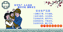 安全生产展板