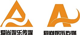 愛尚娛樂logo設(shè)計