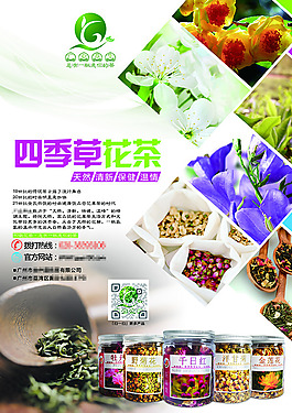 花茶宣傳單張