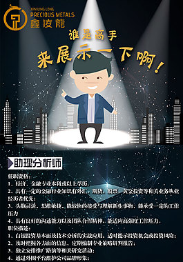 招聘海報(bào)