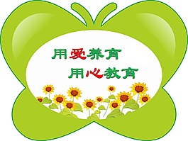 幼兒園卡通牌