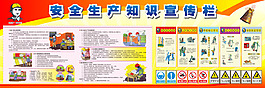 安全生產知識宣傳欄