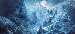 冰雪背景