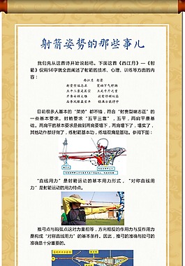 射箭姿勢