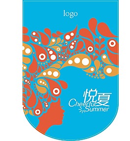 夏季吊旗