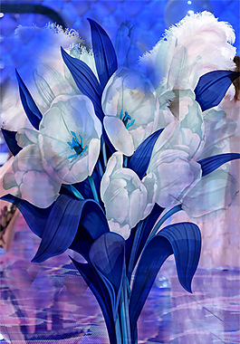 花卉油畫