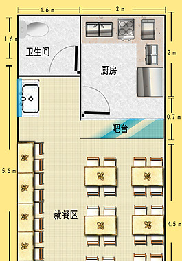 店面裝修平面圖