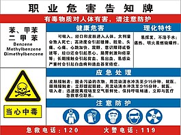 職業(yè)危害告知牌