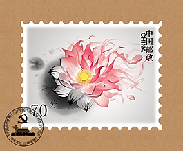 中國(guó)風(fēng)郵票