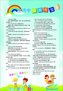 英語海報