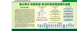 凝聚力量展板