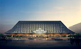 科技館建筑外觀
