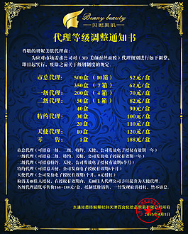 面膜授權(quán)宣傳海報psd下載