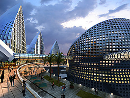 金融中心建筑
